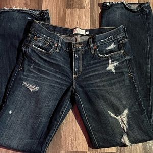 Abercrombie boot cut jeans size 4